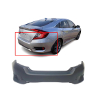 Bumper Cover for Honda Civic 2016-2020