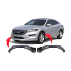 Fender Liner Set for Honda Crosstour 2010-2012