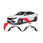 Fender Liner Set for Honda Civic 2020-2021