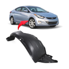 Fender Liner for Hyundai Elantra 2011-2013