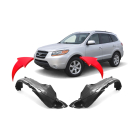 Fender Liner Set for Hyundai Santa Fe 2007-2009