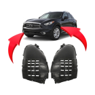 Fender Liner Set for Infiniti QX70 2009-2017