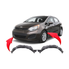 Fender Liner Set for Kia Rio 2012-2014