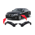 Fender Liner Set for Lexus GS350 2013-2015