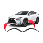 Fender Liner Set for Lexus NX200t 2015-2017