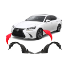 Fender Liner Set for Lexus GS350 2016-2020