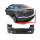 Bumper Cover for Mazda 3 2010-2011