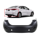 Bumper Cover for Mazda 3 2014-2018