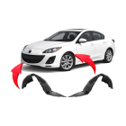 Fender Liner Set for Mazda 3 2010-2011
