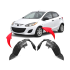 Fender Liner Set for Mazda 2 2011-2014