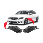 Fender Liner Set for Mercedes-Benz C63 AMG 2008-2015