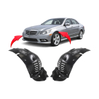Fender Liner Set for Mercedes-Benz E300 2010-2013