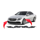 Fender Liner Set for Mercedes-Benz C63 AMG 2015-2018