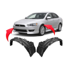 Fender Liner Set for Mitsubishi Lancer 2010-2015