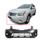 Bumper Cover for Nissan Rogue 2011-2013