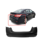 Bumper Cover for Nissan Sentra 2013-2015