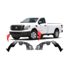 Fender Liner Set for Nissan TITAN 2017-2023