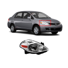 HeadLight for Nissan Versa 2007-2012