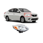 HeadLight for Nissan Versa 2012-2014