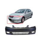 Bumper Cover for Toyota Corolla 2003-2004
