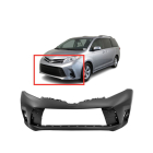 Bumper Cover for Toyota Sienna 2018-2020