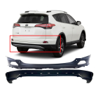 Bumper Cover Kit for Toyota RAV4 2016-2018