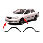 Fender Liner for Toyota Corolla 2003-2008