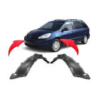 Fender Liner Set for Toyota Sienna 2004-2005