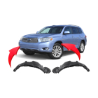 Fender Liner Set for Toyota Highlander 2008-2010