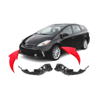 Fender Liner Set for Mercedes-Benz C43 AMG 2015-2021