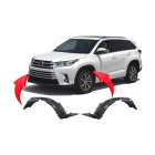 Fender Liner Set for Toyota Highlander 2014-2016