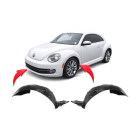 Fender Liner Set for Volkswagen Beetle 2012-2019
