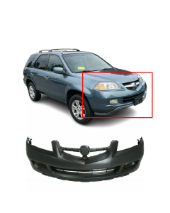 Front Bumper Cover For 2004-2006 Acura MDX W/Fog Light Holes Primed AC1000150