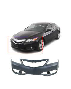 Front Bumper Cover for 2013-2015 Acura ILX w/Fog Light Holes 04711TX6A90ZZ