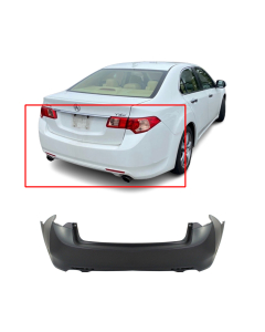 Rear Bumper Cover For 2009-2014 Acura TSX Primed 04715TL0A90ZZ AC1100156