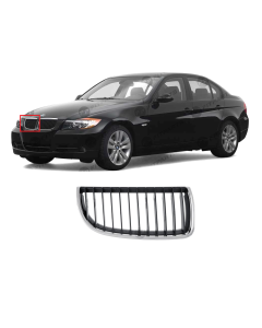 Right Passenger Side Grille for BMW 2005-2011 3 SRS E90 E91 E92 E93 51137120008