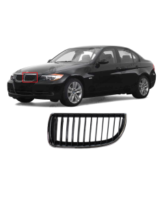 Left Driver Side Grille for BMW 2005-2011 3 SRS E90 E91 E92 E93 51137120007