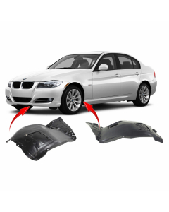 Set of 2 Fender Liners for BMW 3 Series 2006-2012 BM1250114 BM1251114