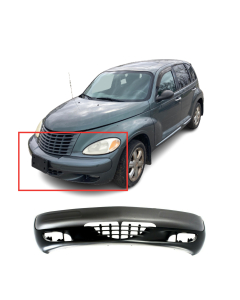 Front Bumper Cover For 2001-2005 Chrysler PT Cruiser w fog lamp holes 5017861AB