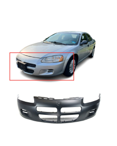 Front Bumper Cover For 2001-2003 Dodge Stratus Sedan ES R/T SE SXT 4805251AB