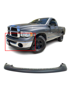 Primed Front Bumper Upper Cover For 2002-2005 Dodge RAM 1500 2500 3500