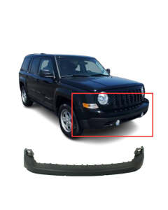 Front Upper Bumper Cover For 2011-2017 Jeep Patriot CH1014103 68091521AA