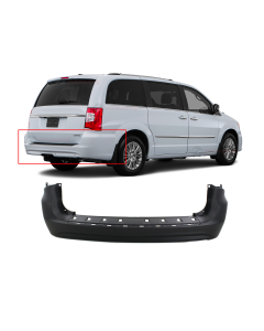 Rear Bumper Cover For Chrysler Town & Country 2011-2016 68125726AB CH1100968