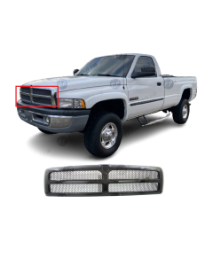 Grille Mat Black for Dodge RAM 1500 2500 3500 1994-2002 5EZ51RX8 CH1200188