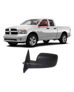 Left Driver Side Door Mirror Heated Foldaway for Dodge RAM 2013-2017 CH1320354