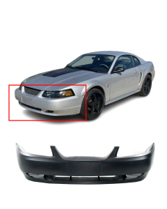 Primed Front Bumper Cover for 1999-2004 Ford Mustang YR3Z17D957EA FO1000437