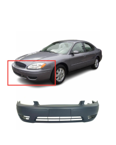 Front Bumper Cover For 2004-2007 Ford Taurus SE SEL LX 4F1Z17D957DA FO1000550