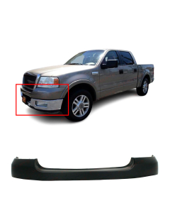 Primed Front Upper Bumper Cover Fascia for 2004-2006 Ford F150 Pickup