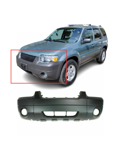Front Bumper Cover For 2005-2007 Ford Escape w appearance pkg w fog/flares holes
