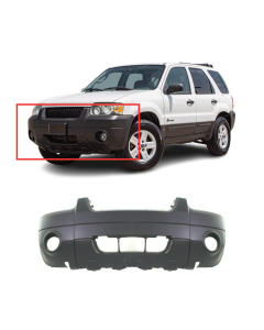 Front Bumper Cover For 2005-2007 Ford Escape w/ fog Light holes XLT Hybrid